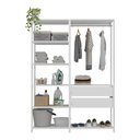Ver imagem 5 de Armário Multiuso de Lavanderia Modulado 135cm 2 Peças Multimóveis Mp5058 Branco