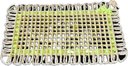 Ver imagem 4 de Kit 4 Peças Descanso de Panela Esteira Sisal Amarelo Neon