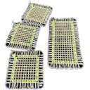 Ver imagem 1 de Kit 4 Peças Descanso de Panela Esteira Sisal Amarelo Neon