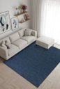 Ver imagem 3 de Tapete Sala Quarto Riviere Antiderrap 2,00x2,50 Moselle Azul