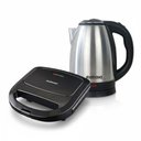 Ver imagem 1 de Kit Itatiaia Chaleira Elétrica 1,8l e Grill/sanduicheira Essencial 750w