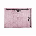 Ver imagem 3 de Tapete para Quarto ,sala ,escritório 1,00 X 1,50 Pelo Macio.:rosa