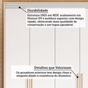 Ver imagem 5 de Guarda-Roupa Solteiro 4 Portas com Pés 159cm 100% MDF Lumiar Espresso Móveis Branco