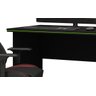 Mesa para Computador Gamer Preto com Verde - Gelius Móveis - 3