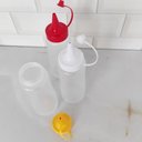 Ver mais imagens de 10 Bisnagas para Molhos Plástica 250ml Frasco Ketchup Mostarda Massa Crepe Cozinha