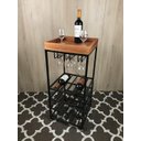 Ver imagem 4 de Carrinho Adega Ferro e Madeira P