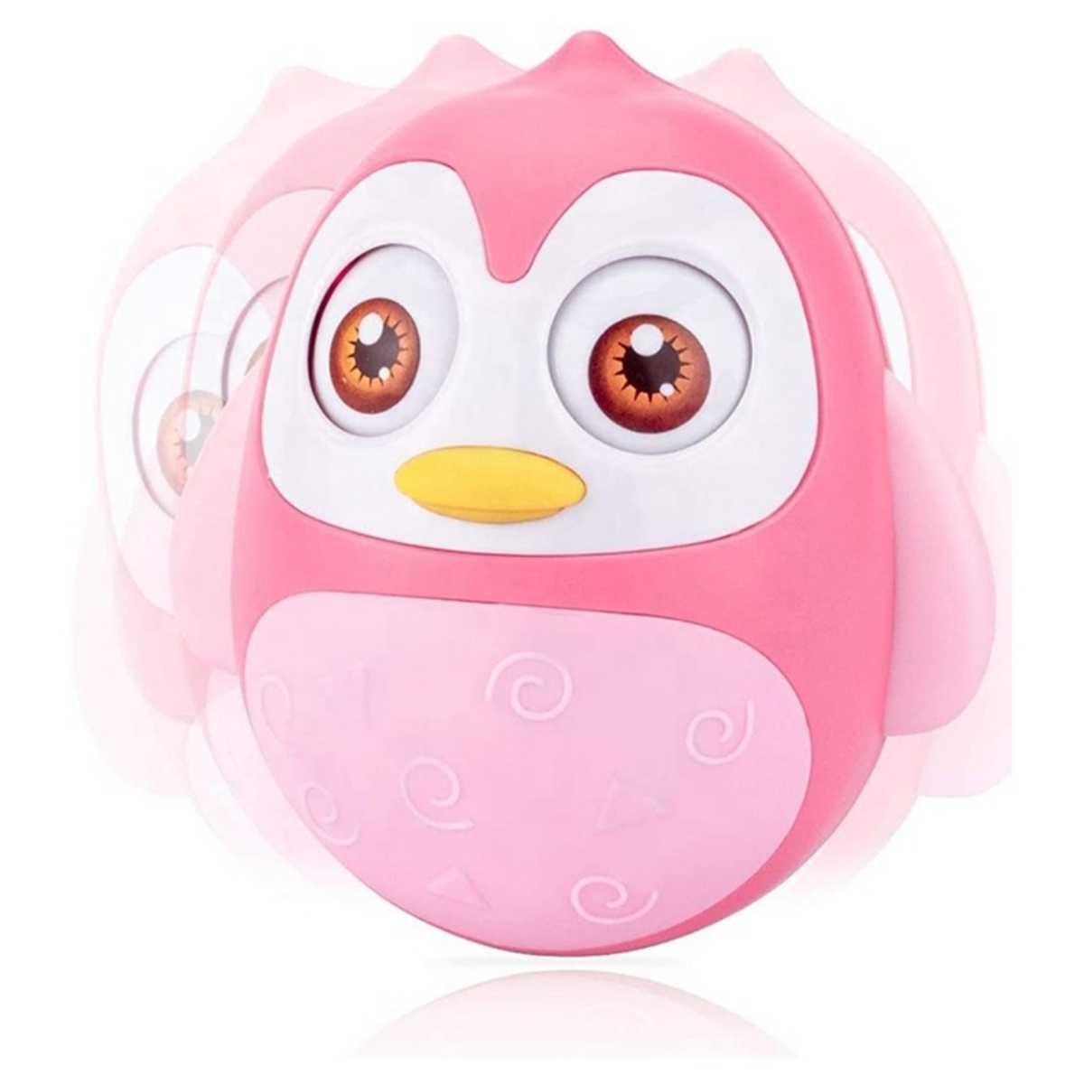 Brinquedo Bebê Educativo Criança Menina Roly Poly Azul ou Rosa - 8