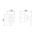 Ver imagem 2 de Kit 3 Acabamentos para Registro Fabrimar 1" Breezy Docol