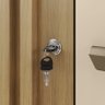 Armário Multiuso para Área de Serviço 2 Portas Stella I01 Carvalho Off White Clique Chique - 5