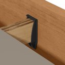 Ver imagem 6 de Cama Solteiro Bibox 2 Gavetas Athenas - Lopas Amendoa Clean