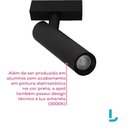 Ver imagem 4 de Spot Snello 5w 3000k Preto - New Line