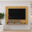 Ver imagem 2 de Painel para Tv 55 Pol Ripado 134 Cm Ripe Cedro Bali Dj Moveis