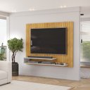 Ver imagem 7 de Painel para Tv 55 Pol Ripado 134 Cm Ripe Cedro Bali Dj Moveis