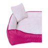 Cama para Pet Cães e Gatos Sherpa Porte Medio Pink - 3