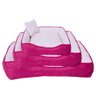 Cama para Pet Cães e Gatos Sherpa Porte Medio Pink - 4