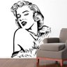 Adesivo de Parede Marilyn Monroe-Medio 48x67cm - 1