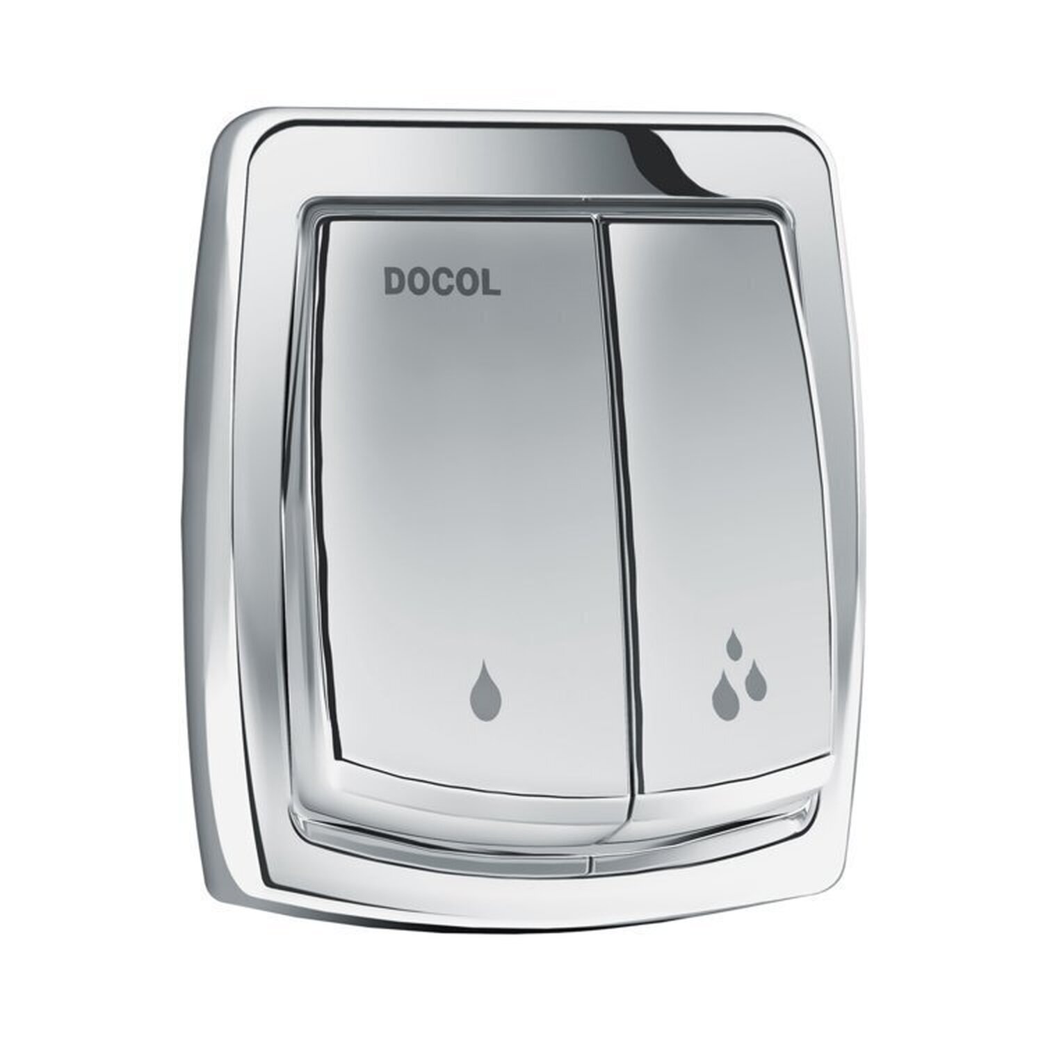 Kit 3 Acabamentos para Válvula de Descarga Docol Salvágua Box Chrome - 1