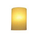 Ver imagem 1 de Arandela Meia Cana Retro Md-2003 Cúpula em Tecido 25-18x10cm Algodão Crú - Bivolt