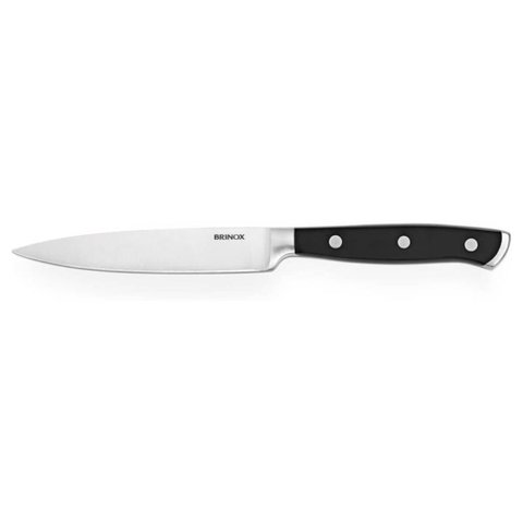 Faca para Cozinha 5' Infinity Lâmina Aço Inox Tempero Restaurante Buffet Legumes Frutas