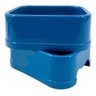Kit Cama Cachorro Gato Iglu Transporte Sanitário M - Azul - 5
