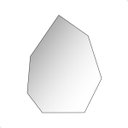 Ver imagem 2 de Espelho Orgânico Decorativo Grande Pinterest 60x110 Mod Prisma Caramelo