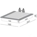 Ver imagem 4 de Cama de Madeira para Colchão Casal ou Queen Flutuante 100% MDF TW22 Freijó - Dalla Costa