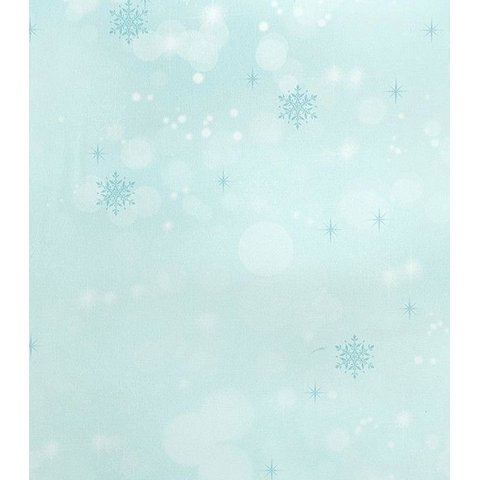 Papel de Parede Kantai Yoyo 2 - Flocos de Neve Azul Claro Yy204401r