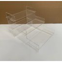 Ver imagem 2 de Estante De 3 Camadas 27 X 35 X 22 Cm Acrílico Make Laser E3C