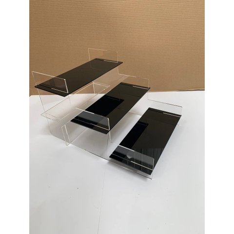 Estante De 3 Camadas 27 X 35 X 22 Cm Acrílico Make Laser E3C