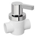 Ver imagem 1 de Kit 3 Registros Tipo Gavetabase Basetec Pvc com Acabamento Chess Docol