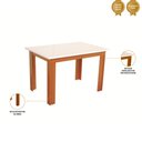 Ver imagem 2 de Mesa Retangular Luiza Mdf 120 Cm