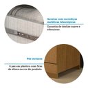 Ver mais imagens de Guarda-Roupa Casal 6 Portas com Espelho 2 Gavetas 100% MDF 164cm Papoulas Espresso Móveis Marrom/Cinamomo