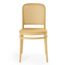 Ver imagem 4 de Conjunto Mesa de Jantar Quadrada Eiffel Branca 80x80cm com 4 Cadeiras Roma - Nude