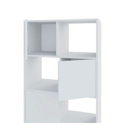 Armario Com 4 Portas E 8 Nichos Wally- ARTANY - Branco - 3