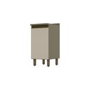 Ver imagem 1 de Balcão 40cm com Tampo 1 Porta Connect Henn - Duna/cristal
