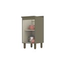 Ver imagem 4 de Balcão 40cm com Tampo 1 Porta Connect Henn - Duna/cristal