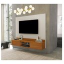 Ver imagem 2 de Painel Home Conquest Com Prateleira De Vidro TV até 75 Polegadas Luapa Móveis