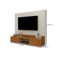 Ver imagem 3 de Painel Home Conquest Com Prateleira De Vidro TV até 75 Polegadas Luapa Móveis