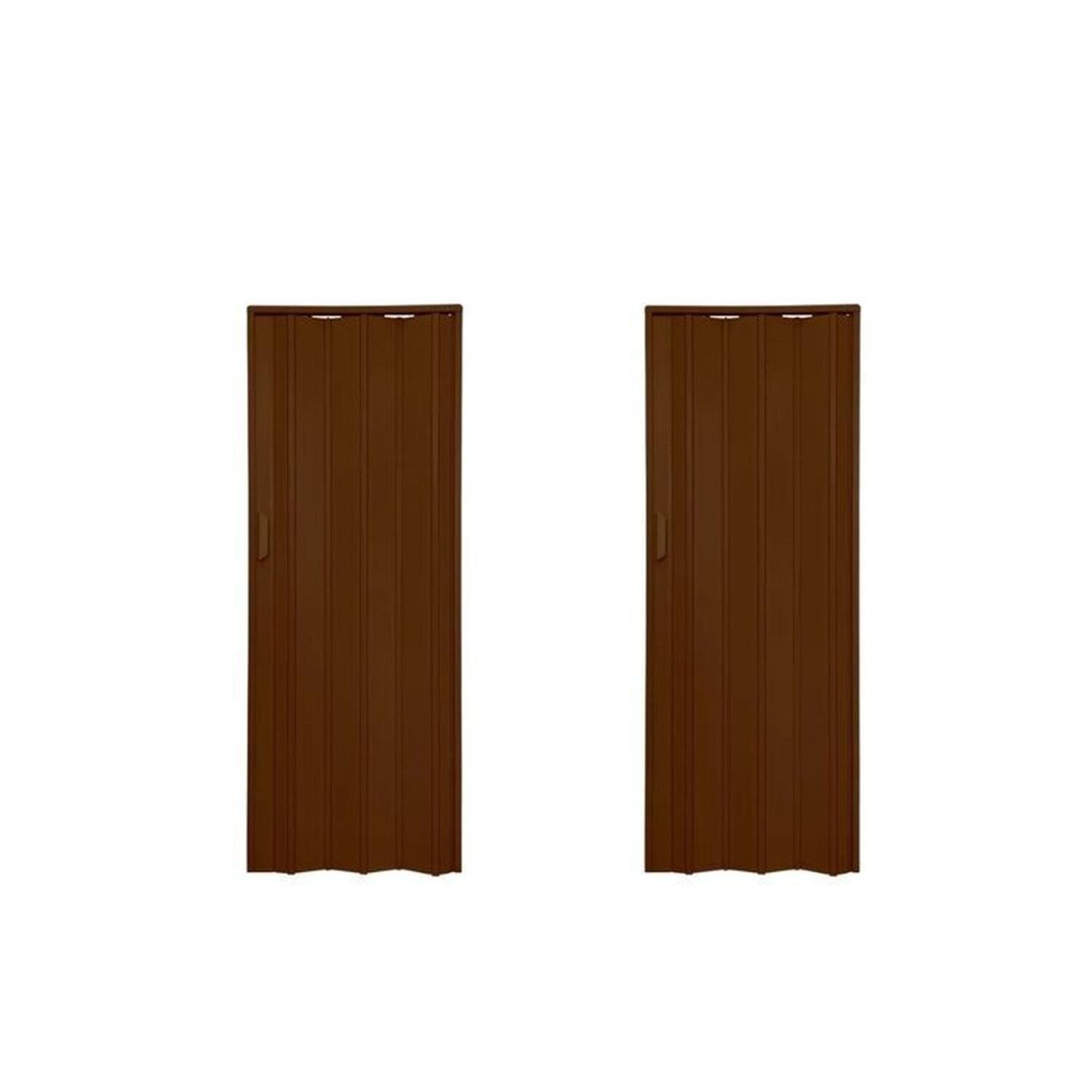 Kit com 2 Portas Sanfonadas de Pvc 210x84cm - 2