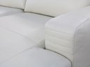 Ver imagem 3 de Sofá de Couro N.y. 6 Lugares Off White 3,88 M - Mempra