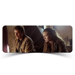 Mouse Pad Gamer Série The Last of Us Joel e Tess Império da Impressão 60cm x 35cm