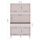 Ver imagem 2 de Cozinha Kit Manu 8 Portas Branco – Poquema