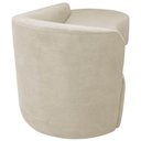 Ver imagem 6 de Kit Sofá Curvo França 140cm Ld. e Poltrona Luiza Max Conforto, Bouclé Bege