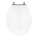 Ver imagem 1 de Assento Sanitário Poliéster para Louça Targa (deca) Aço (reb. Oculto) Branco