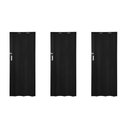 Ver imagem 4 de Kit com 3 Portas Sanfonadas PVC 210x0,84cm Preto Bariri