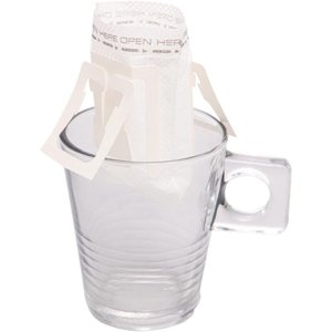 Drip Coador de Café Individual Kit 50u Dose Única na Xícara