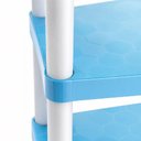 Ver imagem 5 de Estante Organizadora Brinquedos Azul Prateleira Infantil Modular 4 Andares Porta Objetos Multiuso Qu