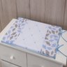 Trocador para Cômoda de Bebe 02 Peças 70x50cm Nuvem Azul - 1