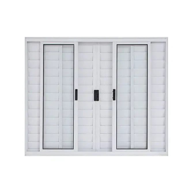 Jlt Veneziana 6 Folhas sem Grade Vidro Liso Branco - Economica - 100x150 (0413) - 3