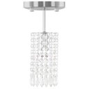 Ver imagem 4 de Kit 3 Lustres Clearcrillic Cristal Acrílico Redondo